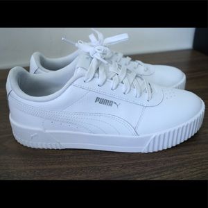 White Puma Sneakers